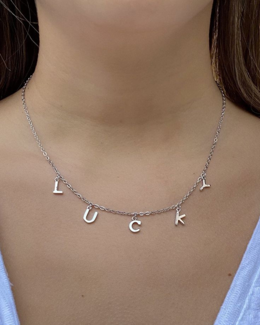 COLLAR INICIALES COLGANTES