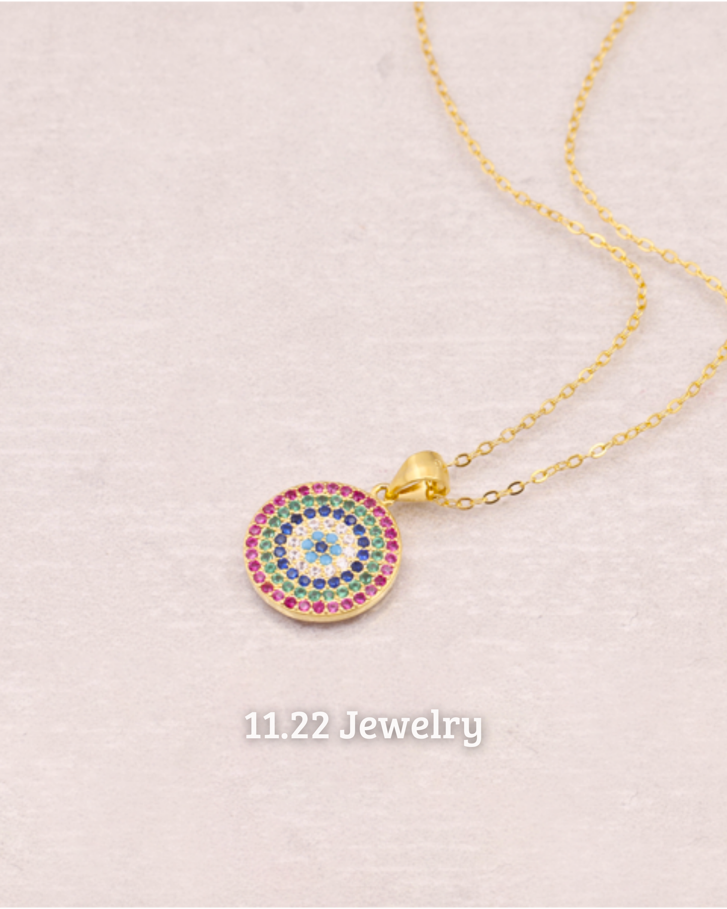 COLLAR OJO TURCO MULTICOLOR