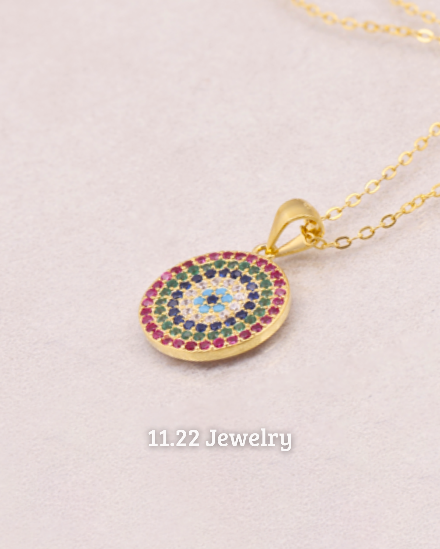 COLLAR OJO TURCO MULTICOLOR
