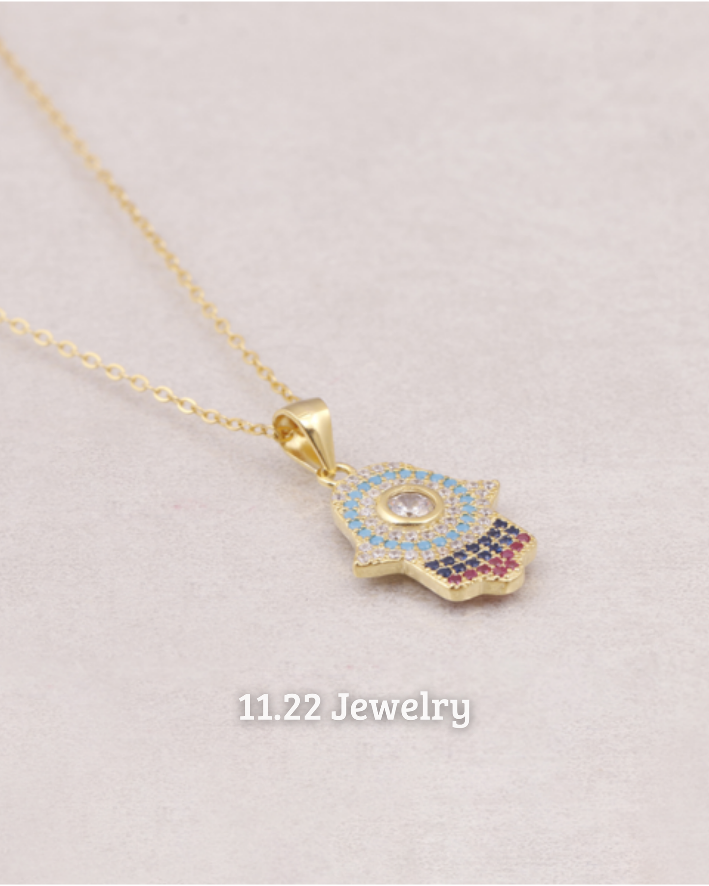 COLLAR MANO DE HAMSA