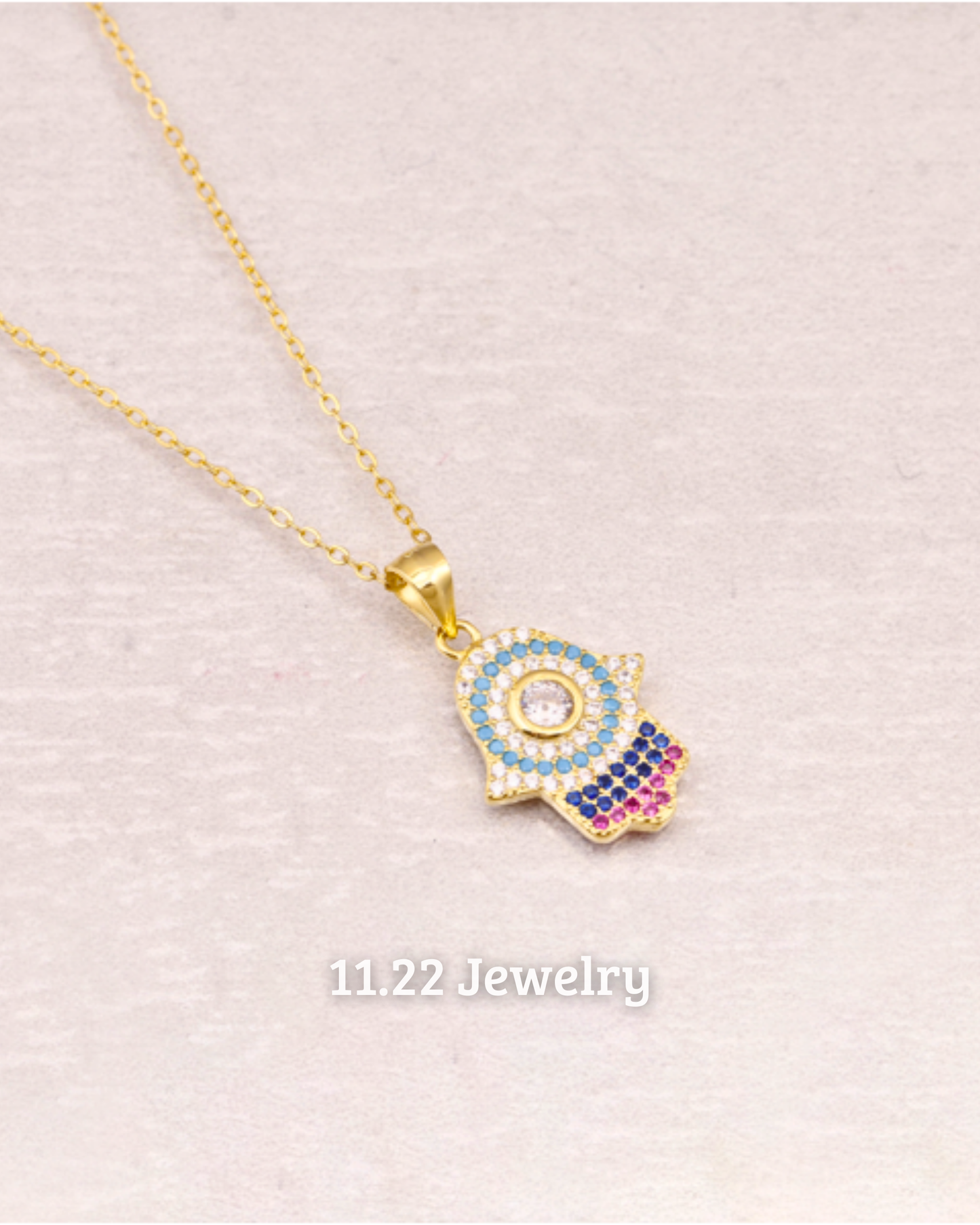COLLAR MANO DE HAMSA