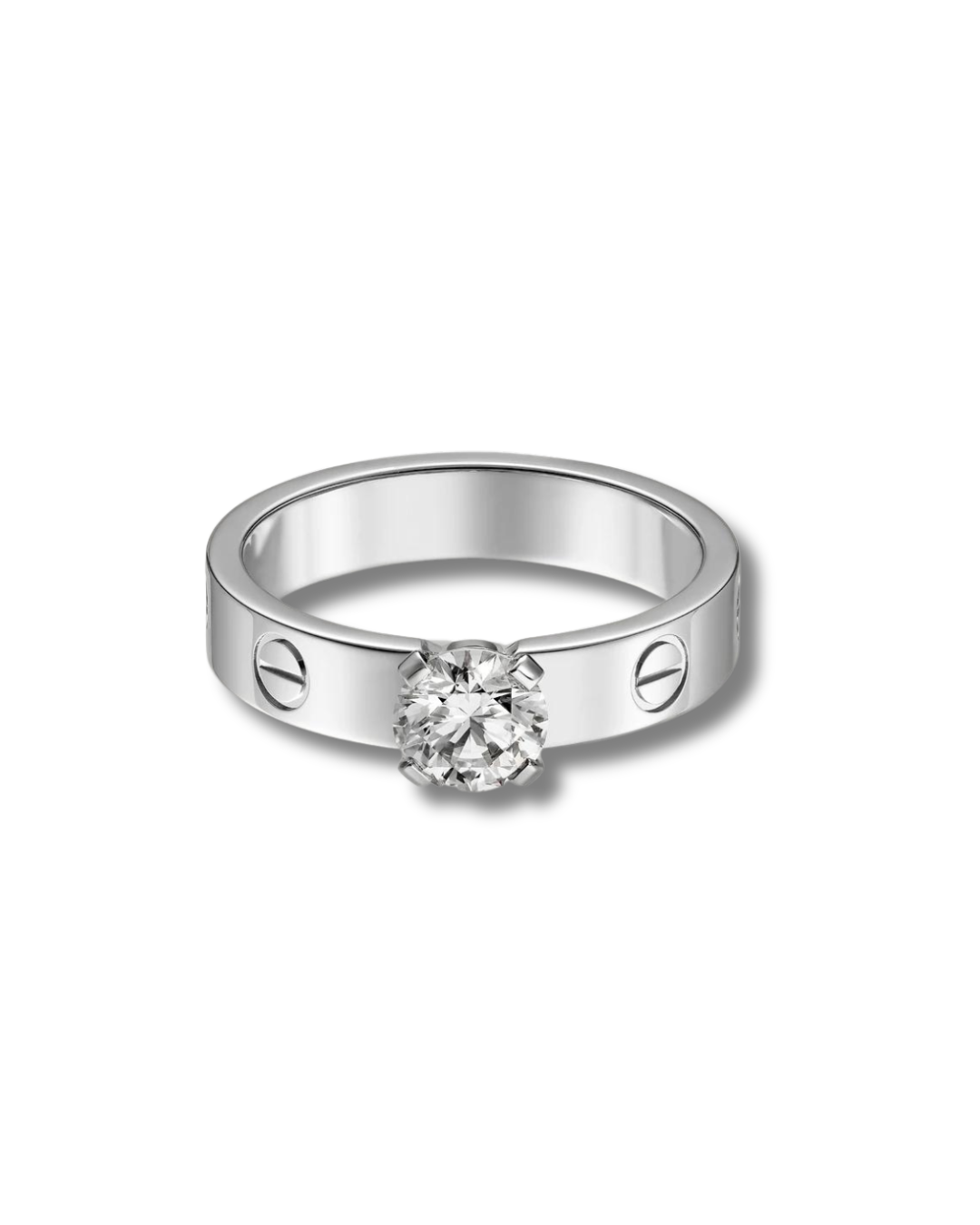 DUO DE ANILLOS ARANDELAS LOVE CON CIRCON