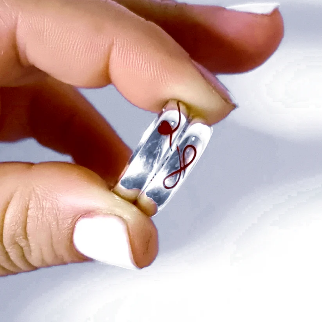 DUO DE ANILLOS "LEYENDA DEL HILO ROJO"