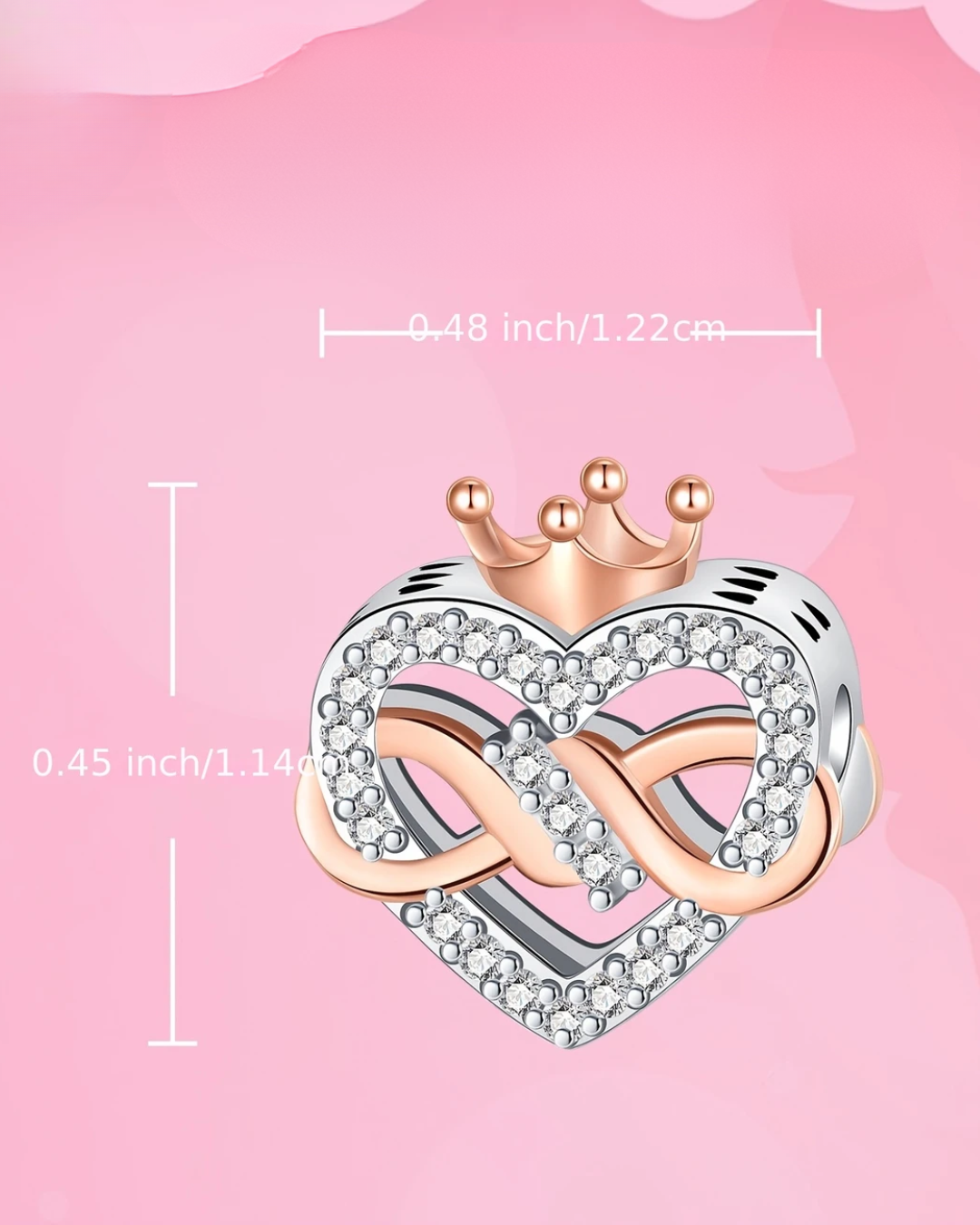 CHARM CORAZÓN INFINITO
