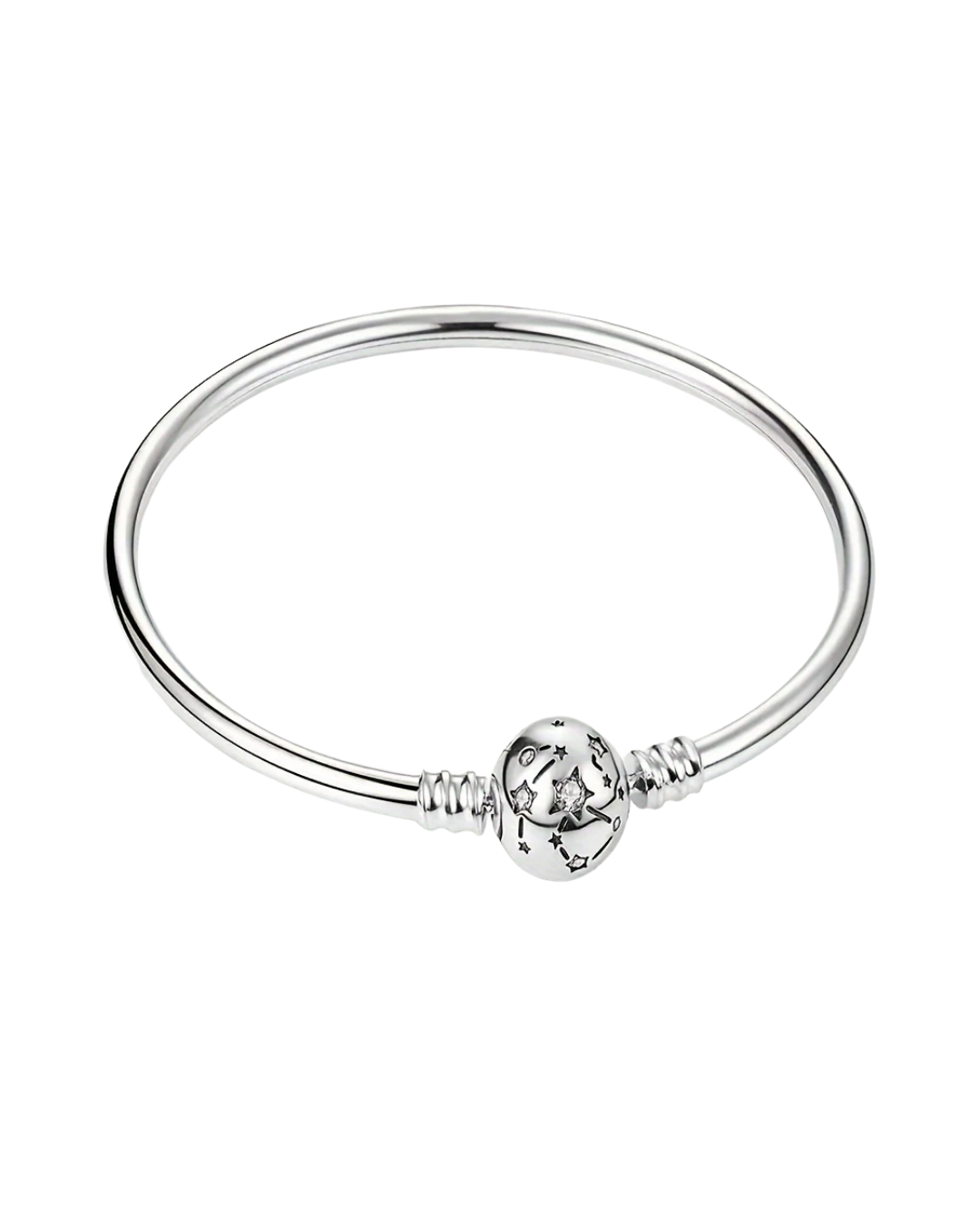 BRAZALETE DISEÑO RIGIDO CON BROCHE REDONDO GALAXIA - PRE ORDEN