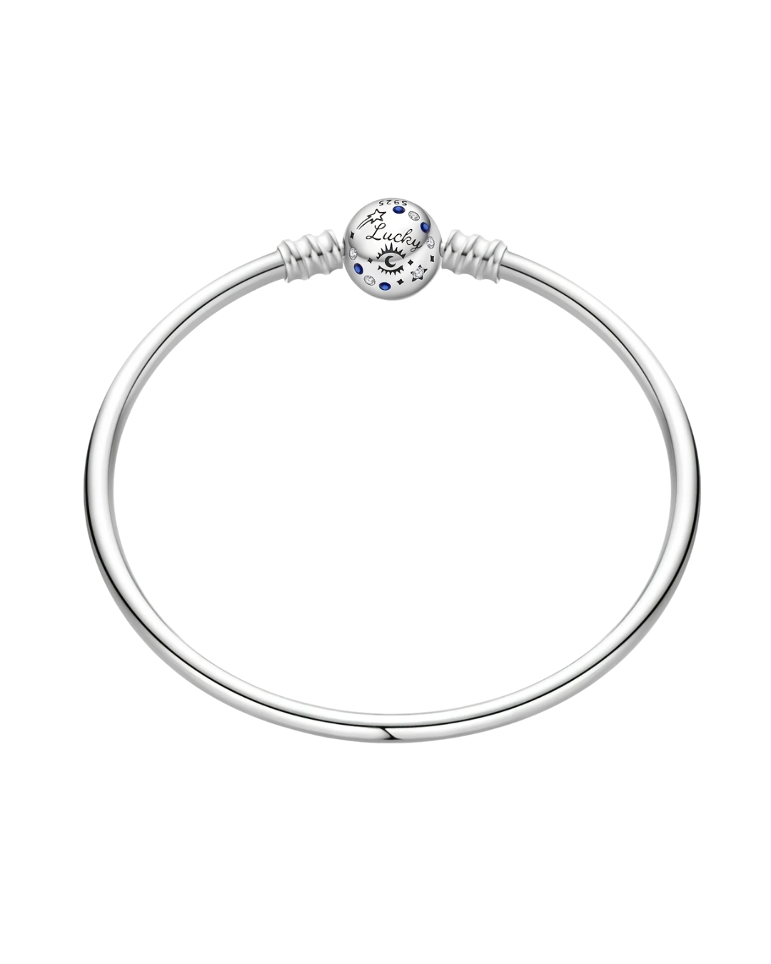 BRAZALETE DISEÑO RIGIDO CON BROCHE REDONDO - PRE ORDEN