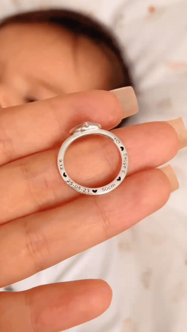 ANILLO NACIMIENTO PERSONALIZADO