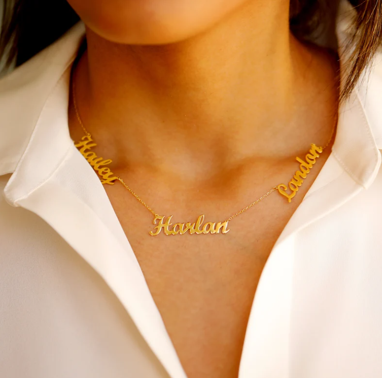COLLAR TRIPLE NOMBRE