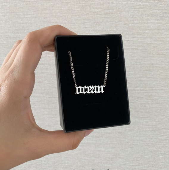 COLLAR CON NOMBRE+ CADENA GRUESA