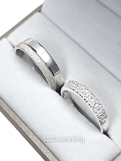 Anillos para pareja en plata