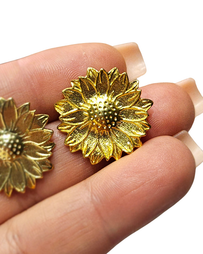 ARETES GIRASOL