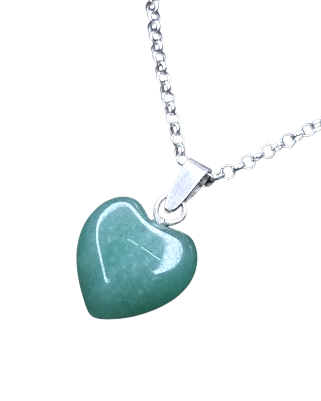 COLLAR PIEDRA JADE CORAZÓN