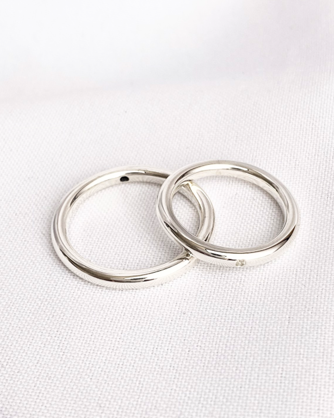 DUO DE ANILLOS CIRCON MINIMAL