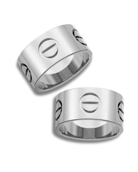 DUO DE ANILLOS MAXI ARANDELAS LOVE