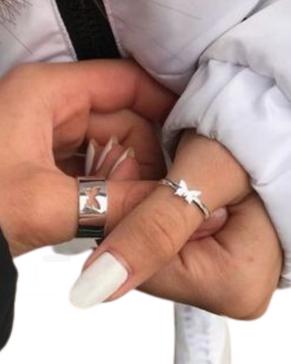 DUO DE ANILLOS ENCAJADOS
