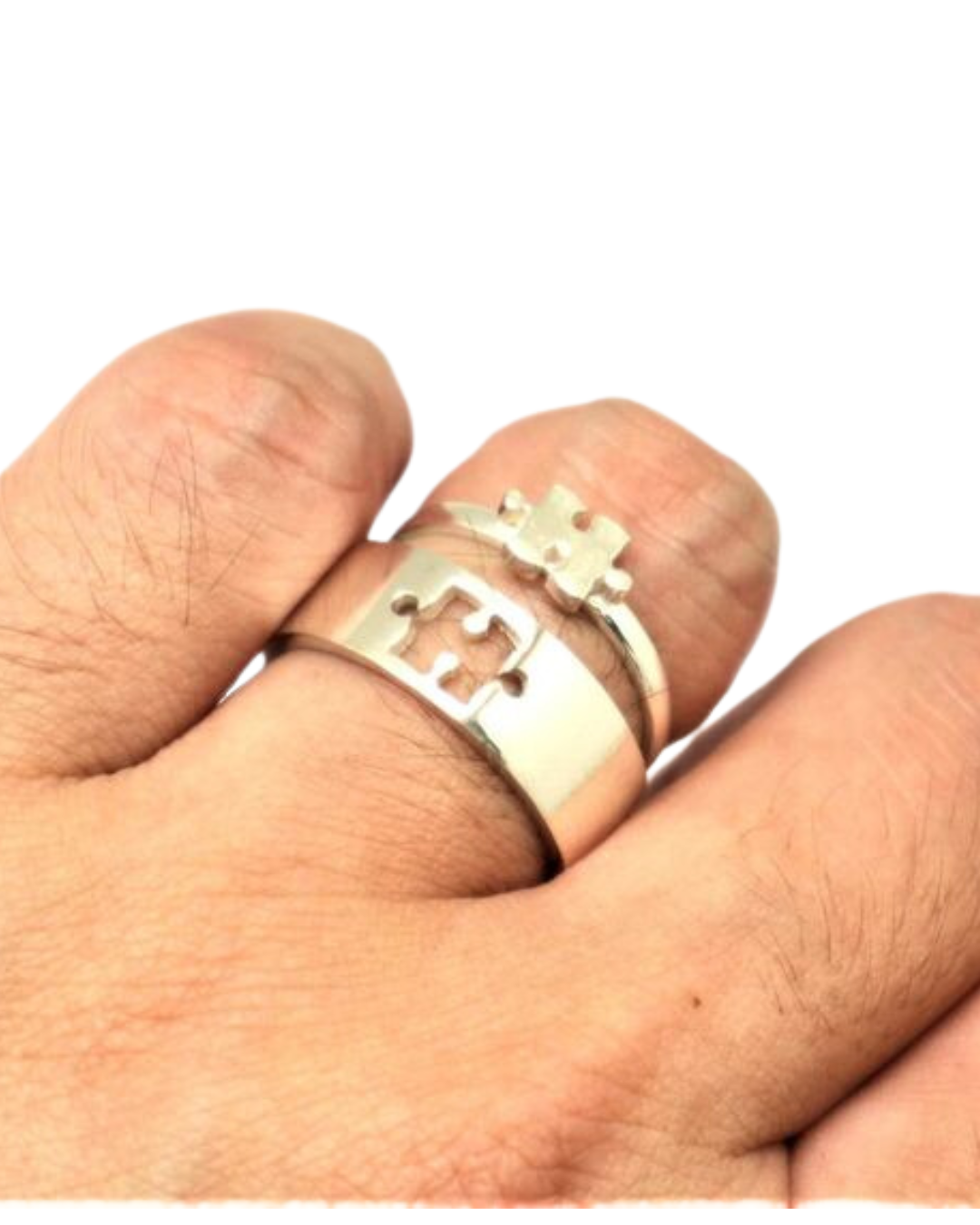 DUO DE ANILLOS ENCAJADOS