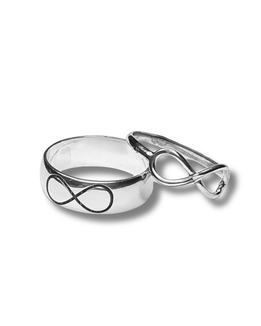 DUO DE ANILLOS INFINITO