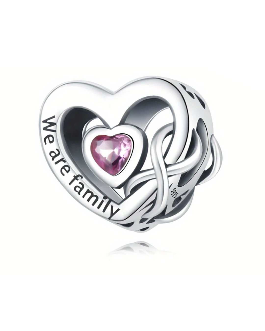CHARM CORAZÓN WE ARE FAMILY