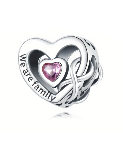 CHARM CORAZÓN WE ARE FAMILY