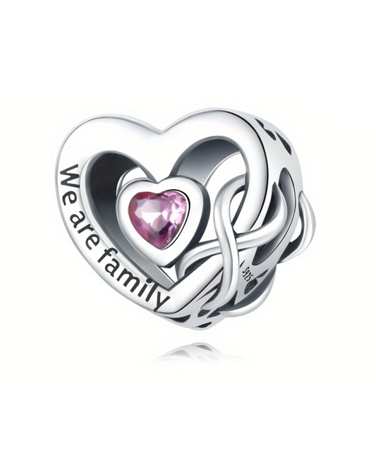CHARM CORAZÓN WE ARE FAMILY