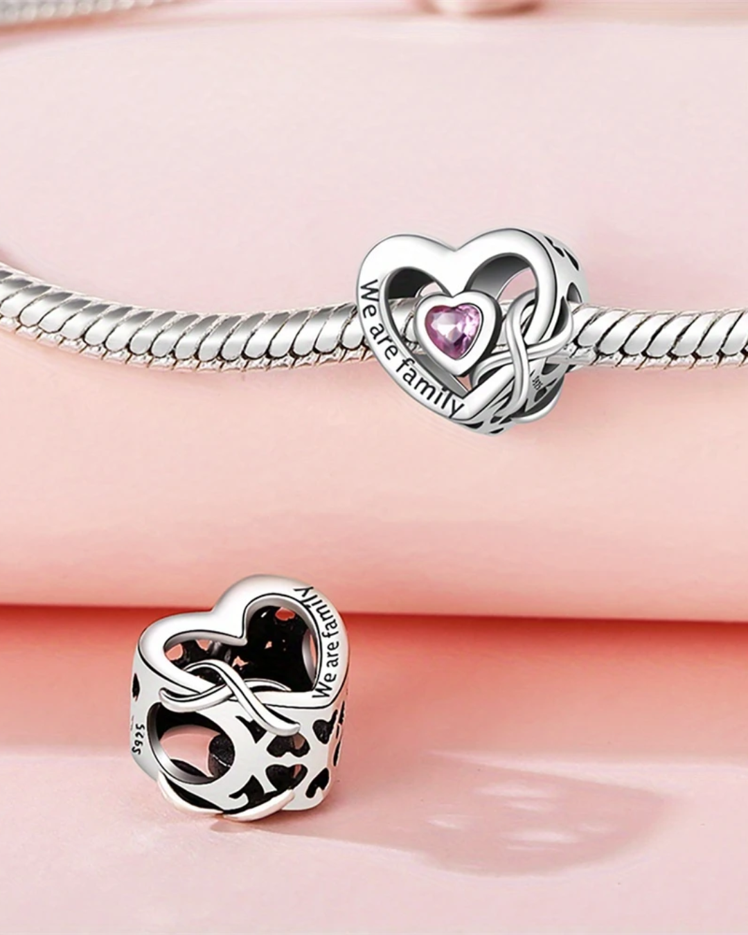 CHARM CORAZÓN WE ARE FAMILY