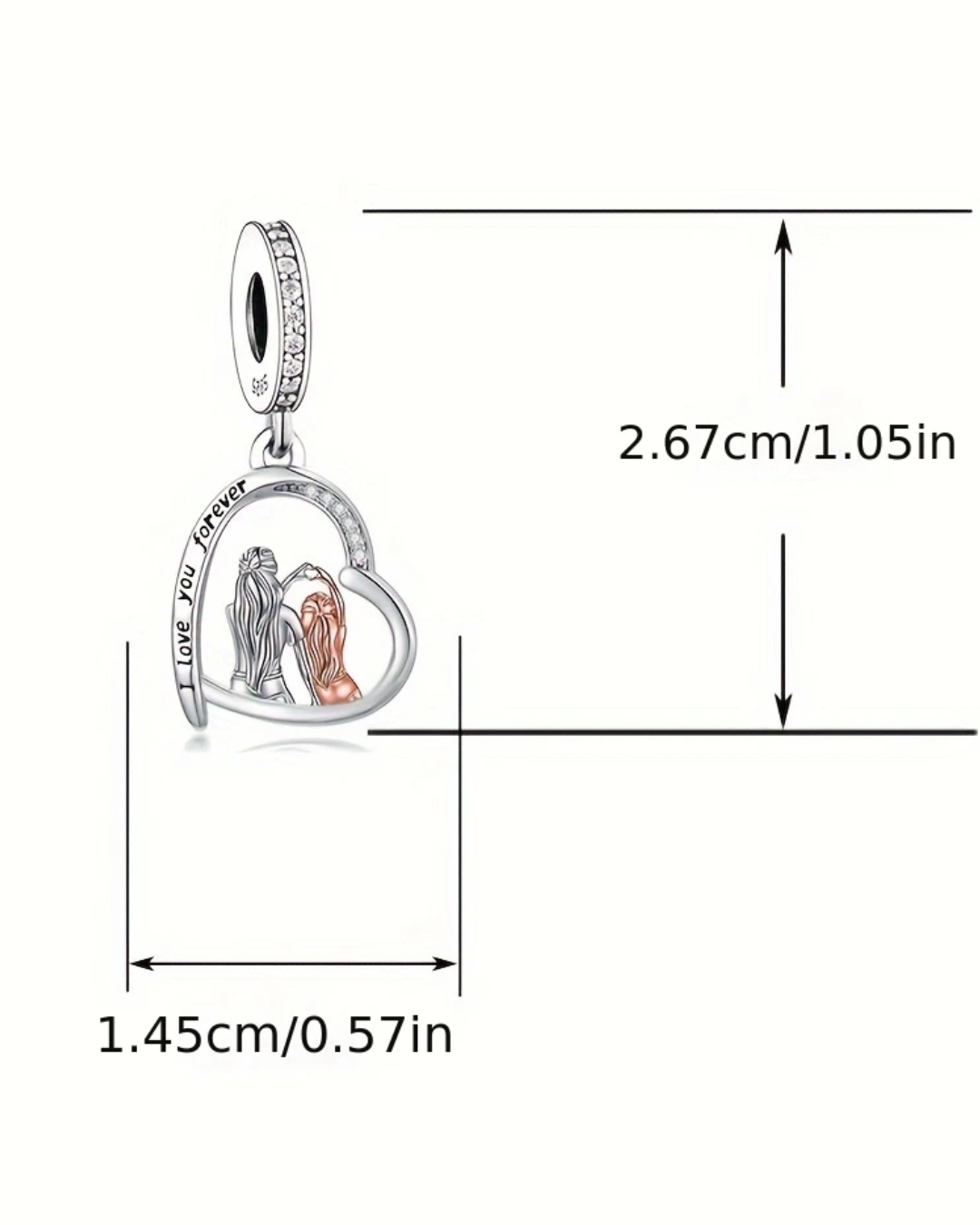 CHARM MAMÁ E HIJA