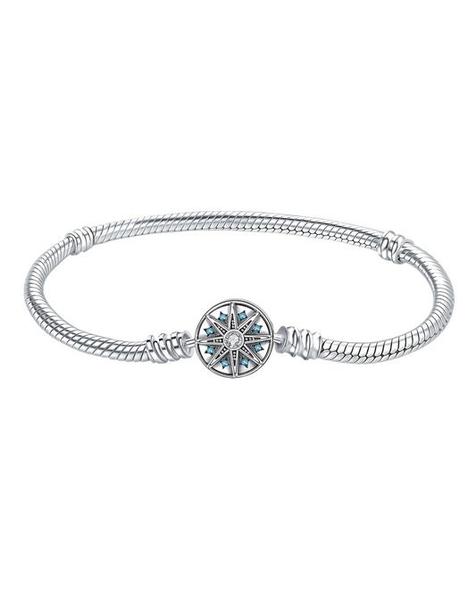 BRAZALETE DISEÑO SEMI RIGIDO CON BROCHE CORAZON - PRE ORDEN