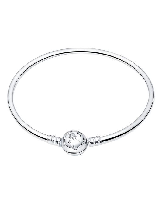 BRAZALETE DISEÑO RIGIDO CON BROCHE REDONDO GALAXIA - PRE ORDEN
