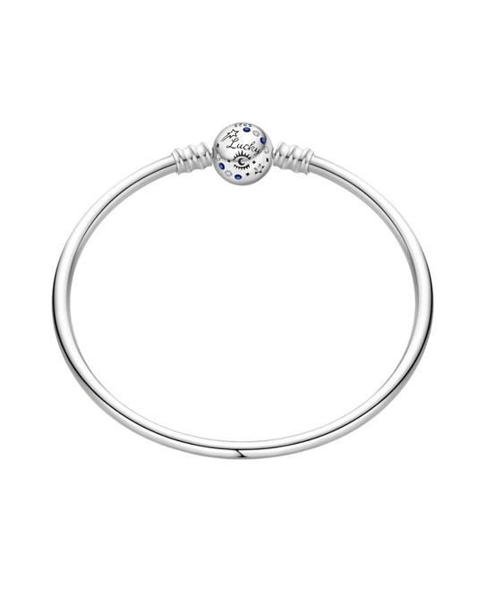 BRAZALETE DISEÑO RIGIDO CON BROCHE REDONDO - PRE ORDEN
