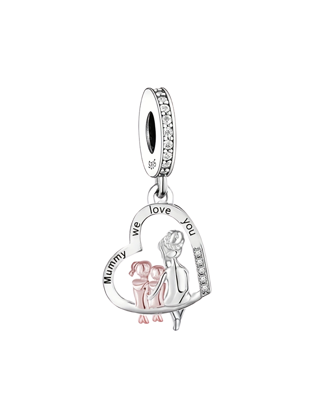 CHARM MAMÁ NIÑO Y NIÑA