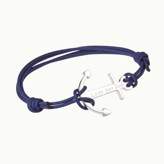 Pulsera de ancla personalizada