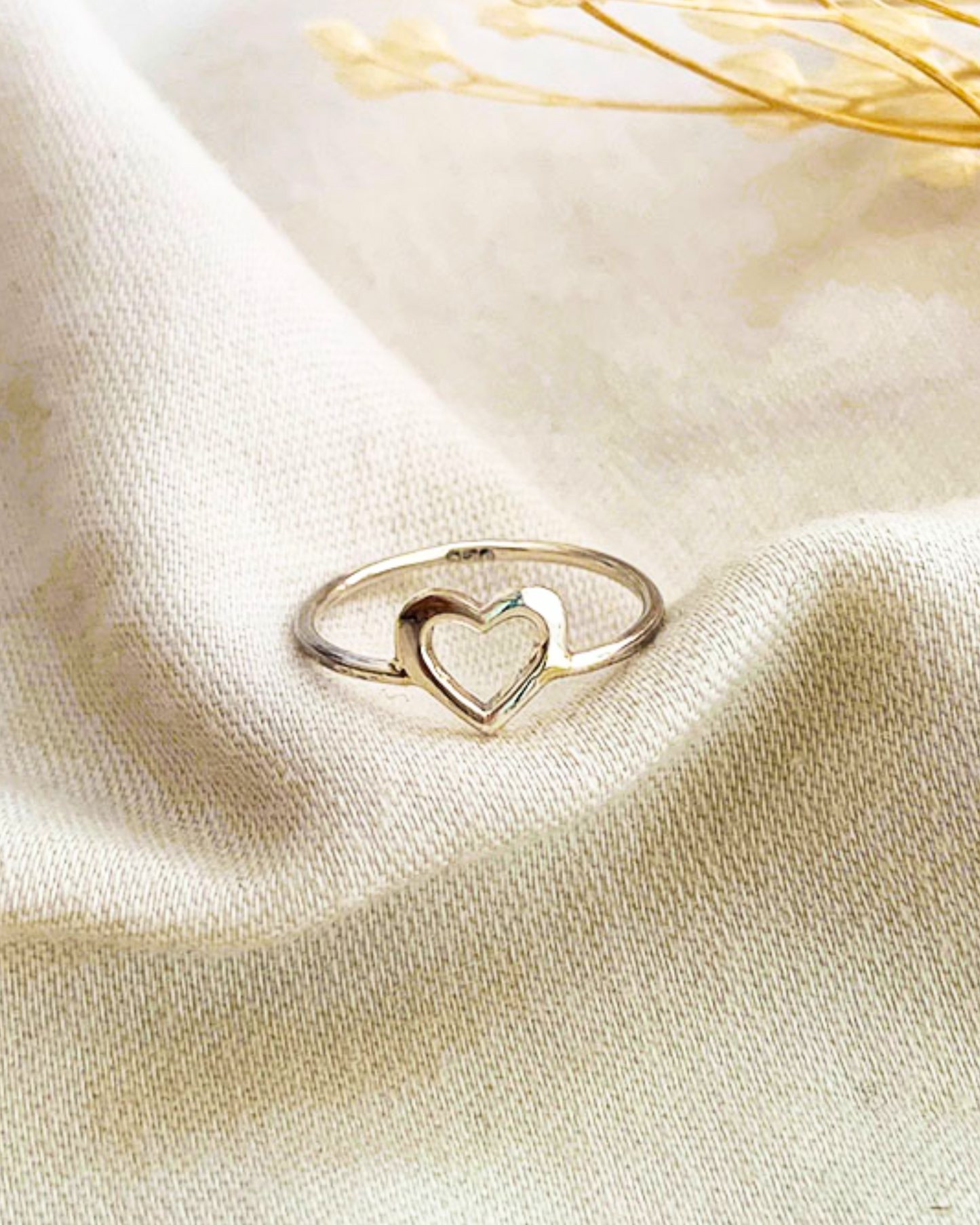 Anillo corazón